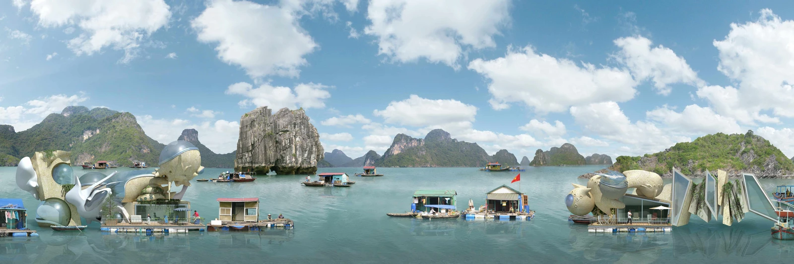 Dionisio González, Halong series